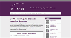 Desktop Screenshot of etom.org